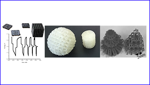 Novel Rechargeable 3D-Microbattery on 3D-Printed Polymer Substrates: Feasibility Study