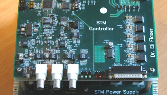 A miniaturized scanning tunneling microscope (STM) system