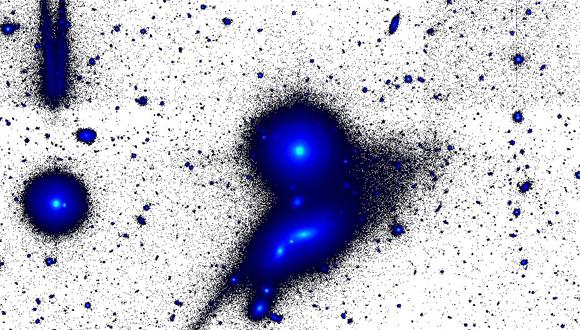 Astronomers Discover Giant Relic of Disrupted “Tadpole” Galaxy