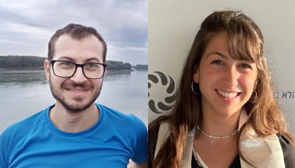 Congratulations to PhD students Gal Schwartz  and Ofir Blumer from the School of Chemistry for winning the Eran and Avital Rabani Award for groundbreaking work in Chemistry