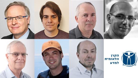 Seven new ISF grant awardees in the School of Physics and Astronomy